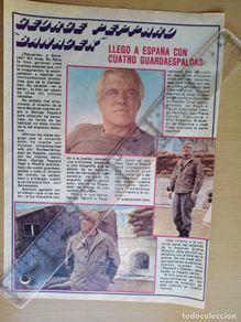 Collectionnisme de Magazine Pronto: reportaje revista pronto - george peppard ,banacek, llego a españa con 4 guardaespaldas